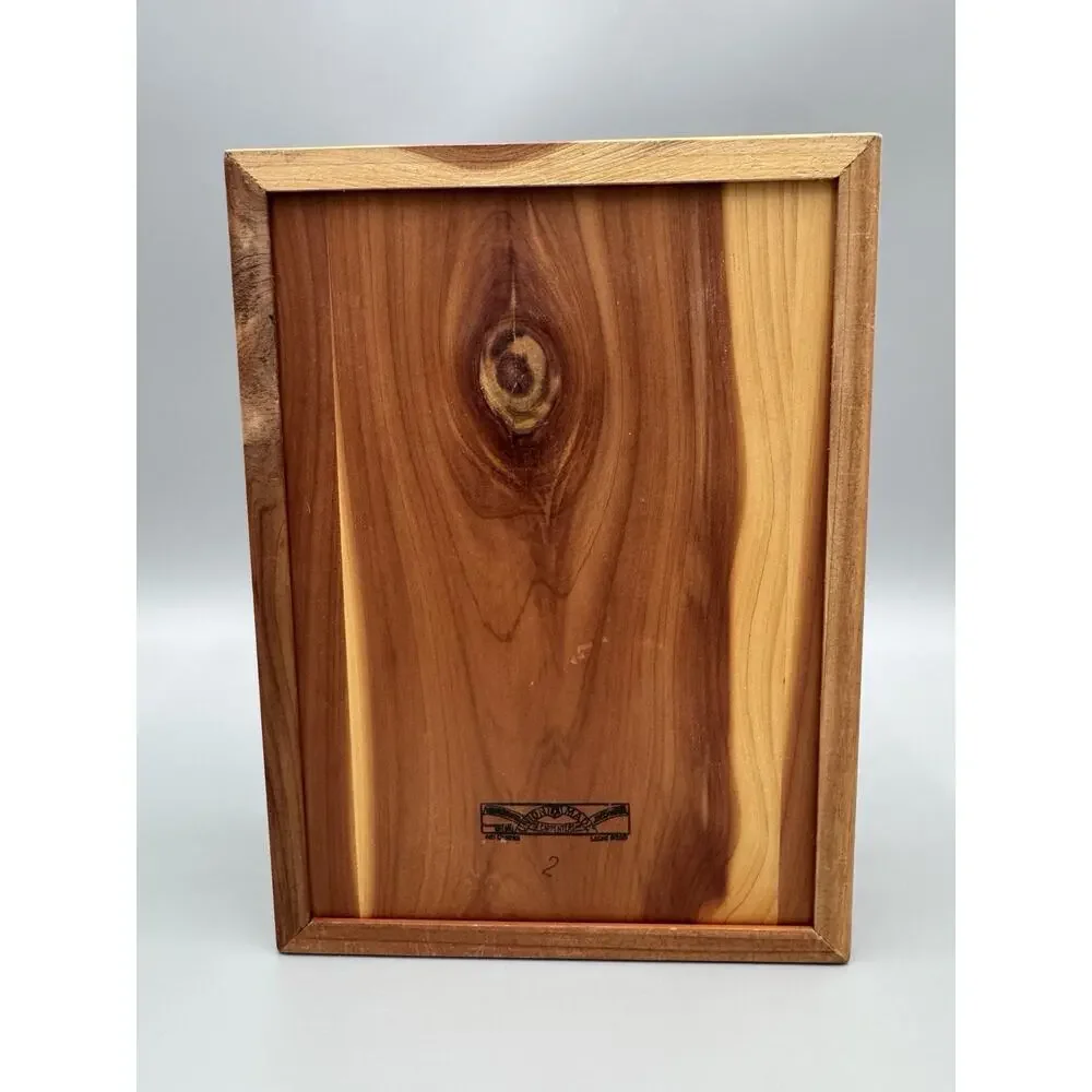 Holy Bible Dove of Peace King James Edition W/ Union Made Wooden Box Case